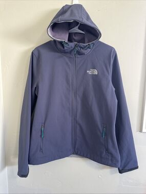 The North Face Women’s Size Large Purple Softshell Hood Jacket